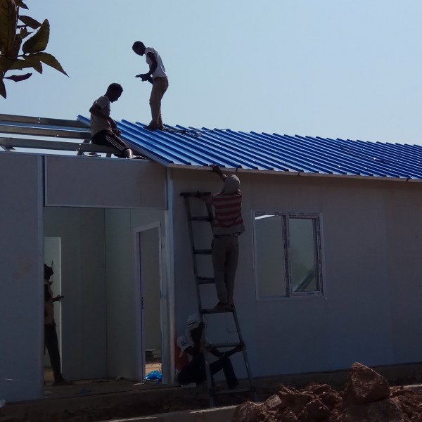 Cách xây dựng một ngôi nhà kiểu K Prefab