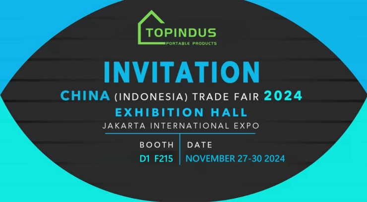 Tin tức thú vị từ Topindus Group! Hãy tham gia cùng chúng tôi tại Hội chợ Thương mại Trung Quốc (Indonesia) 2024!