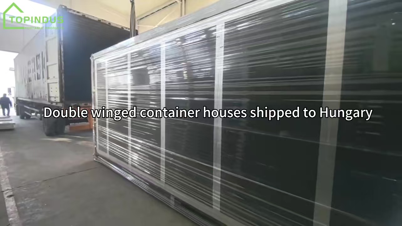 Nhà container đôi cánh đến Hungary