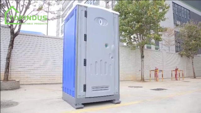 Nhà vệ sinh di động hiện đại được làm bằng vật liệu nhựa chất lượng cao!