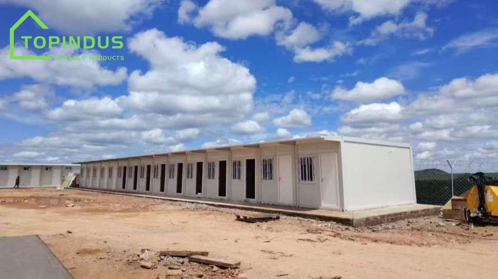 Nhà lắp ghép Topindus, ngôi nhà tiện nghi cho công nhân trại khai thác mỏ!