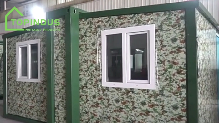 Trải nghiệm tương lai của cuộc sống với Nhà container mở rộng Topindus