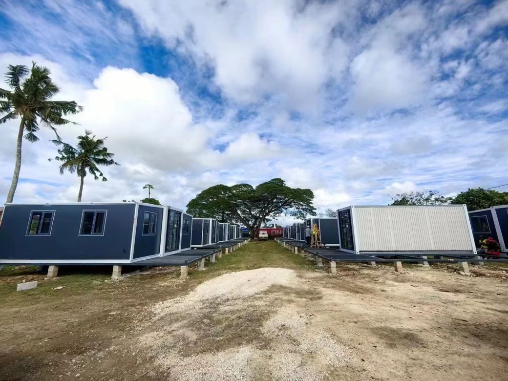 Nhà container có thể mở rộng và phong cách cung cấp năng lượng cho dự án cho thuê nhà nghỉ dưỡng tại Malaysia