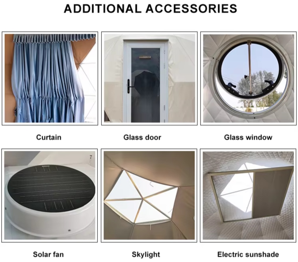 Geodesic Dome Tent for Glamping