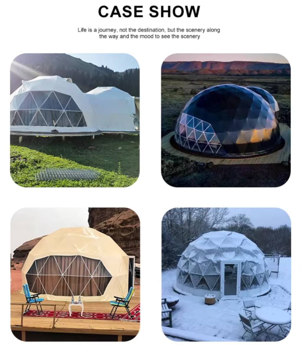 Portable dome tent