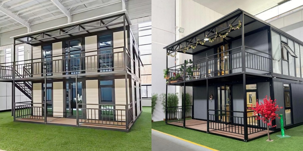 Two-winged Expandable House