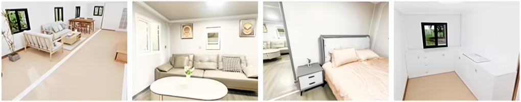 Customized Flat Roof Expandable Container House