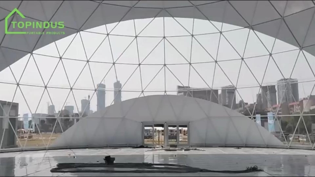 Khám phá những ưu điểm của lều mái vòm thép cỡ lớn cho không gian ngoài trời hiện đại
