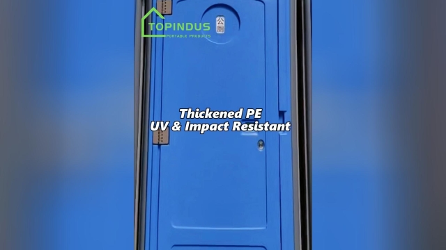Nhà vệ sinh di động bằng nhựa HDPE nhẹ và bền.