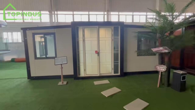 Nhà container có thể mở rộng, phù hợp với nhiều mục đích sử dụng.