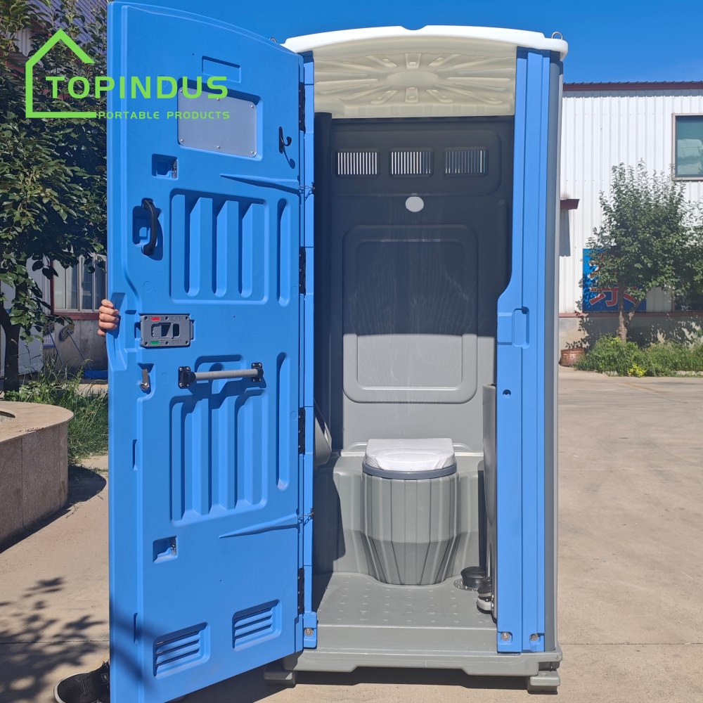 TOPINDUS hoàn thành dự án cung cấp 66 nhà vệ sinh di động bằng nhựa PE cho khách hàng tại Guyana.