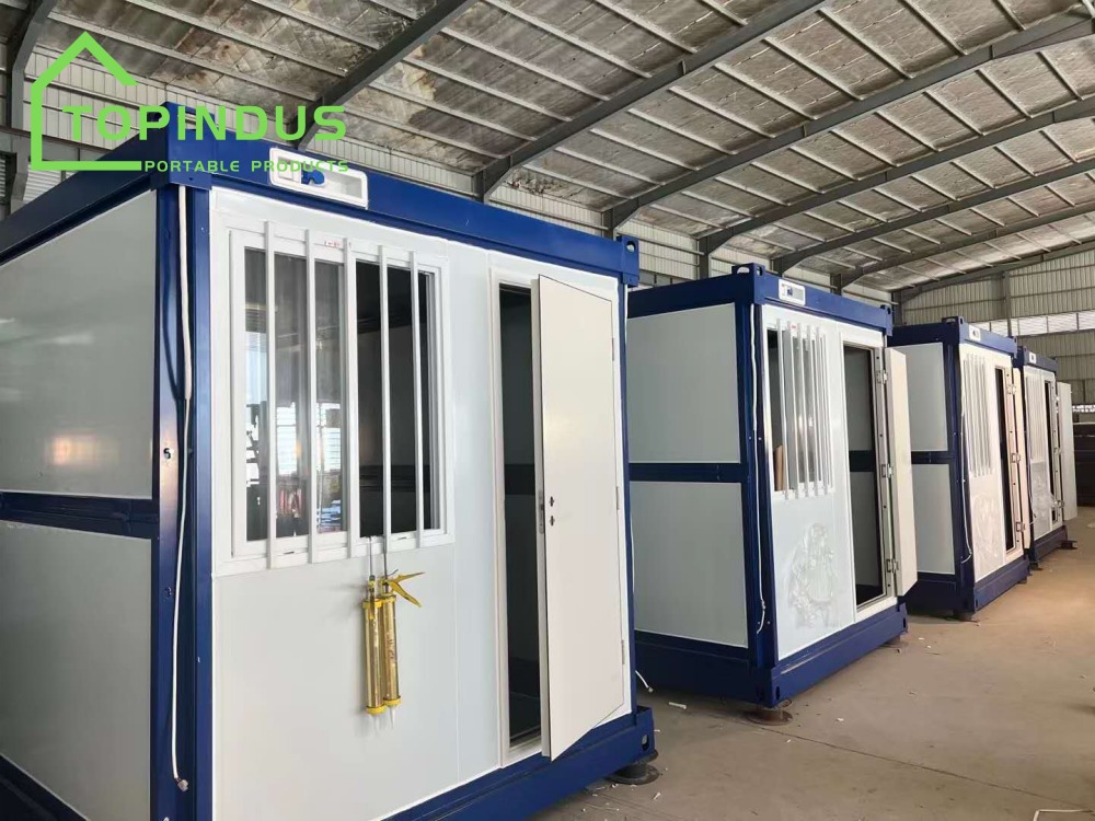 TOPINDUS đã bàn giao 8 nhà xếp di động kiểu X cho dự án xây dựng tại Việt Nam.