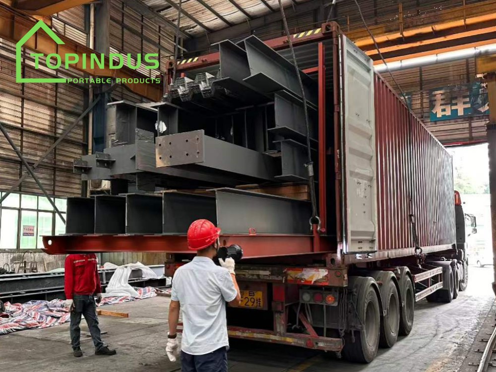 Dự án kết cấu thép 5 tầng TOPINDUS Guatemala